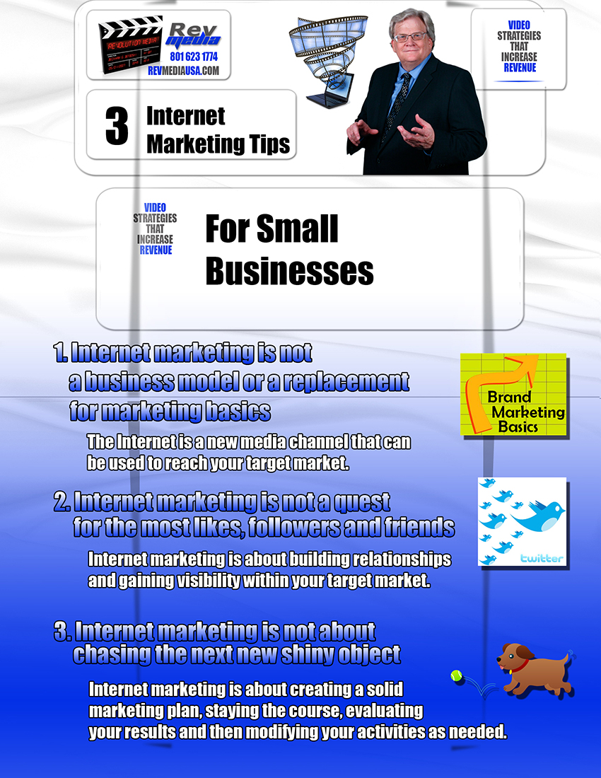 3 Internet Marketing Tips For Small Businesses, Orem Utah, https://revmediausa.com 