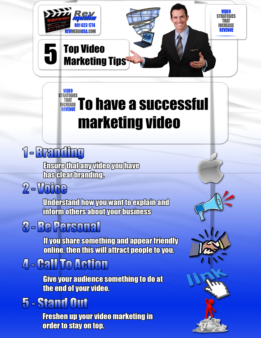 5 Top Video Marketing Tips to have a Successful Marketing Video, Video Production, Salt Lake Utah