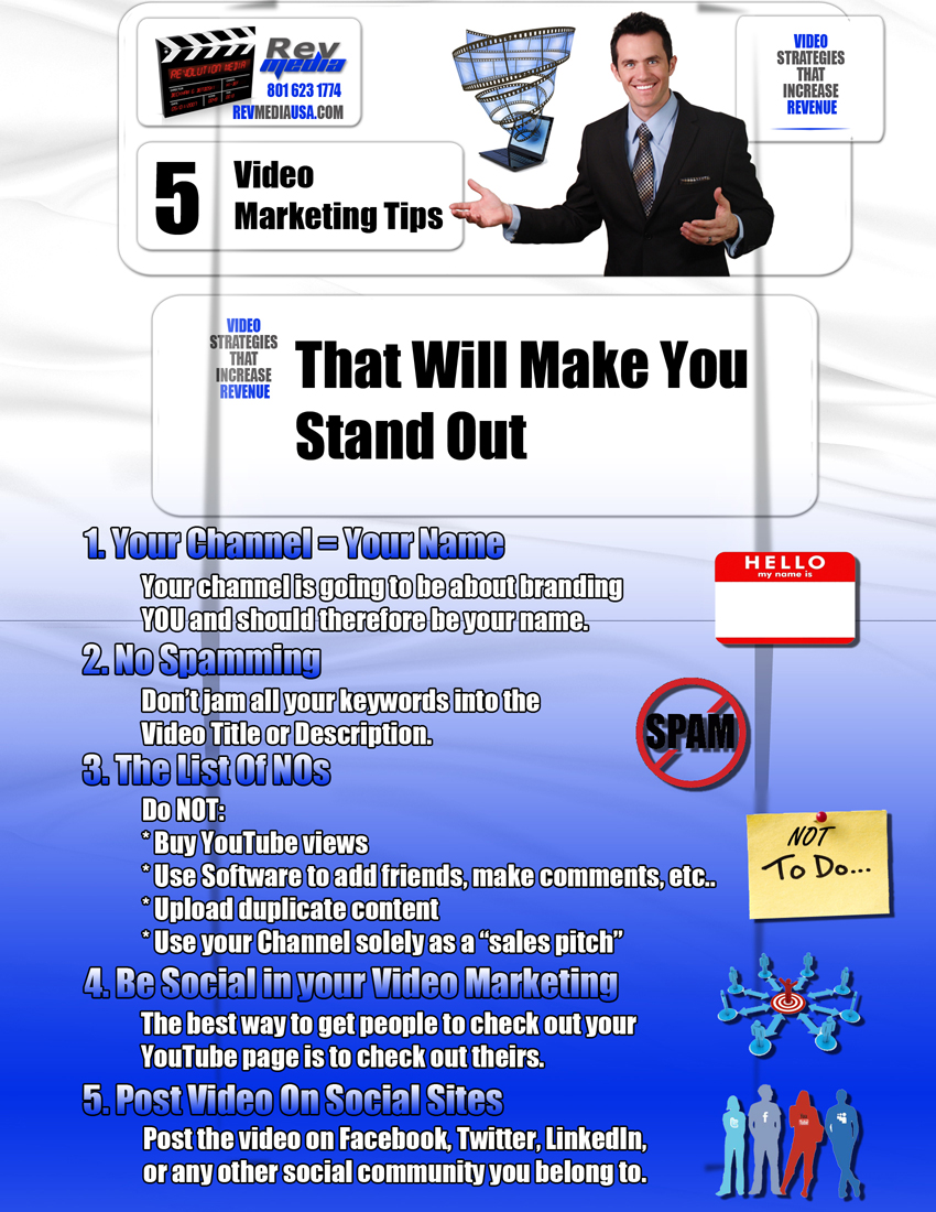 5 Video Marketing Tips that will Make You Stand Out, Video Marketing, Salt Lake Utah